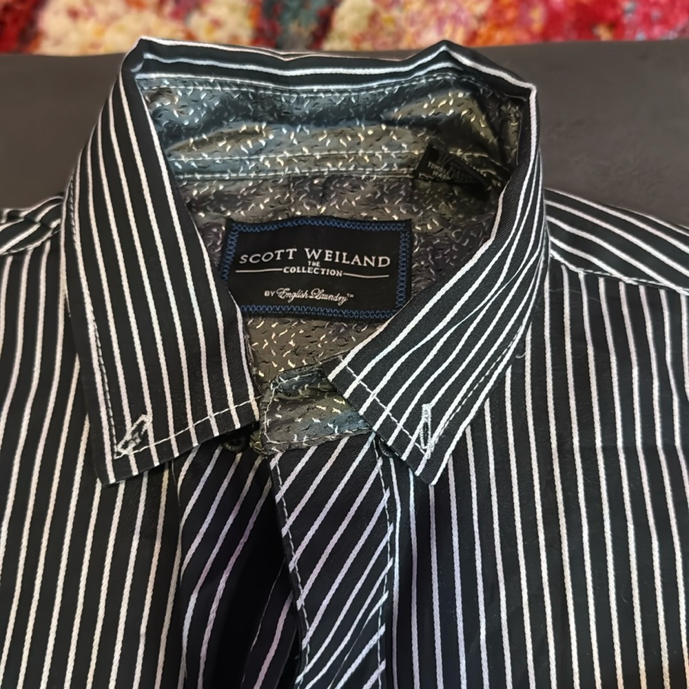Scott Weiland long sleeve button up shirt